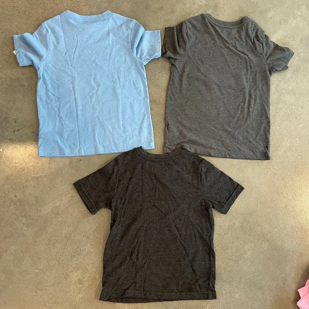Gap kids Minecraft blue tee old navy gray pokemon Ninja tshirt boys size XS 4/5